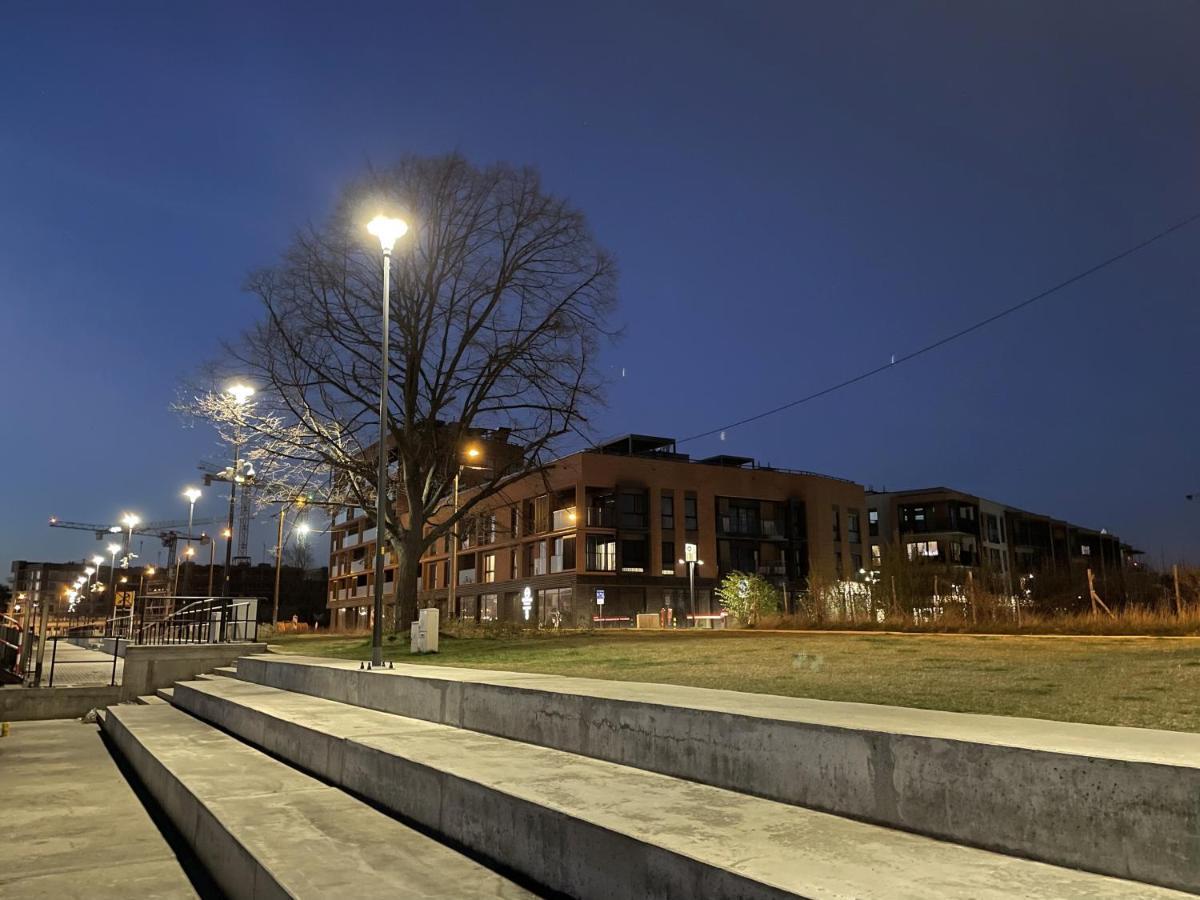 Apartament Nadmotlawie 92 Sauna Fitness Gdańsk Kültér fotó